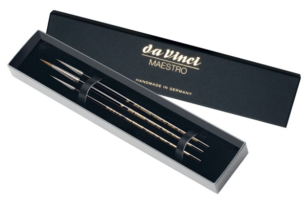 da Vinci MAESTRO Aquarellpinsel - Set | in Geschenkbox | Serie 5500