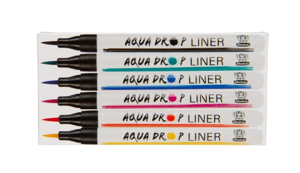 Schmincke - Aqua Drop Liner - 6 Stück - vorgefüllte Liner - Limited Edition