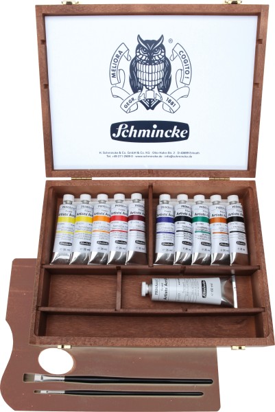 Schmincke I PrimAcryl I Premium Holzkasten Set I Limited Edition